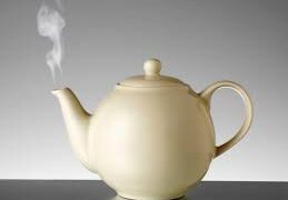 cleanse a teapot